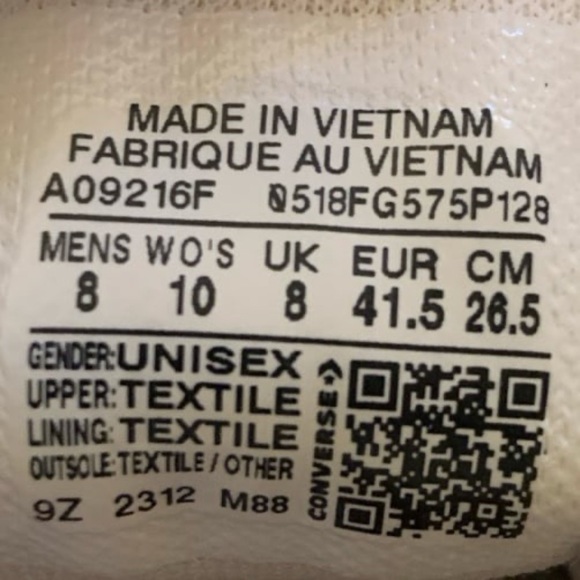 Converse Chuck Taylor High Top Sneakers - Picture 7 of 8